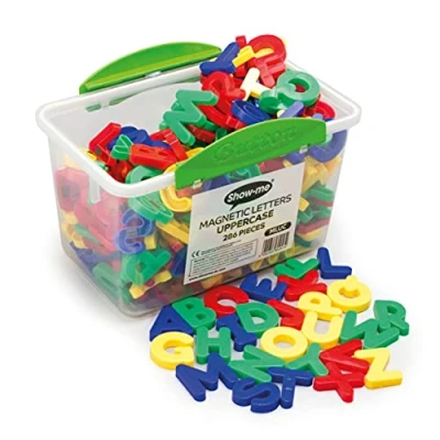 Image of Show Me Tub of 286 Magnetic Numbers and Maths Symbols