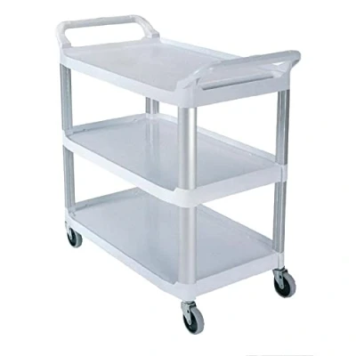 Image of Rubbermaid Commercial Products 1814567 Xtra Open Cart, White