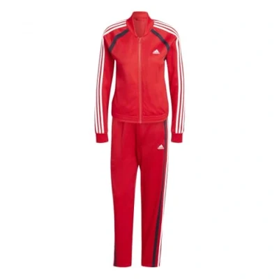 Image of adidas Women&#039;s TEAMSPORT TRACKSUIT, better scarlet/white, L
