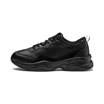 Image of PUMA Women&#039;s Cilia Lux Sneakers, Black 07, 6.5 UK