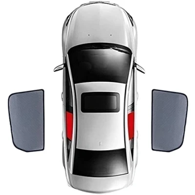 Image of Car Window Shades for Skoda Yeti 2009 2019, Magnetic Side Sun Shade Blinds Mesh Covers Block UV Rays Breathable Protects Baby/Kids/Adults/Pets Shading Anti Mosquito Glare Protection
