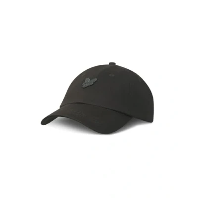 Image of Lyle &amp; Scott Tonal Eagle Baseball Cap Gunmetal One Size
