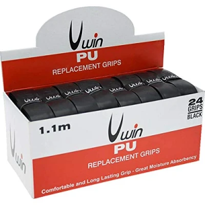 Image of Uwin Pu Grip Box of 24 Black