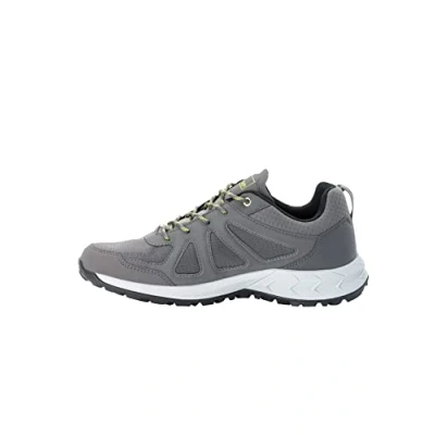 Image of Jack Wolfskin Woodland 2 Texapore LOW Hiking shoes, Men&#039;s, Size: 6.5, Pebble grey Imitation leather/ textile