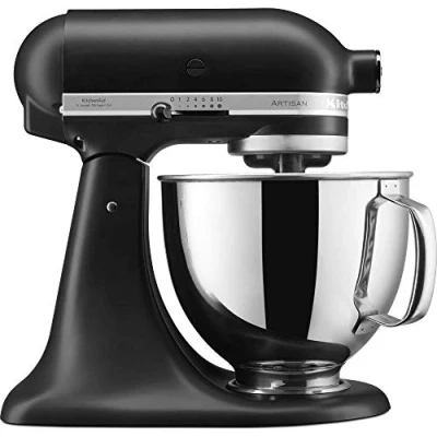 Image of KitchenAid Artisan Mixer Tilt head 4.8l 5ksm125 Matte Black