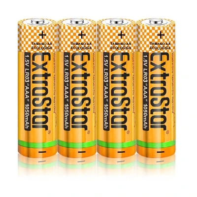 Image of Extrastar Alkaline Batteries 1.5v AA Pack of 4