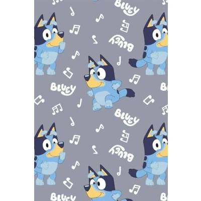 Image of GAMER Fleece Blanket Official Licensed Designs Bed Throw Super Soft 100 x 150cm (Bluey)