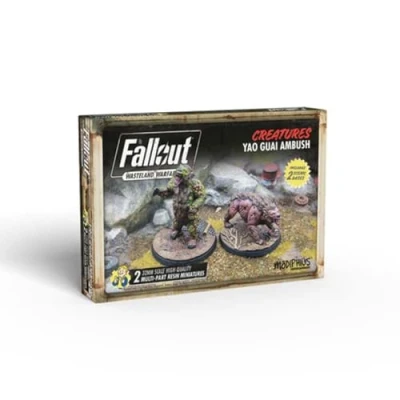 Image of Goodman Games Fallout Wasteland Warfare Creatures Yao Guai Ambush