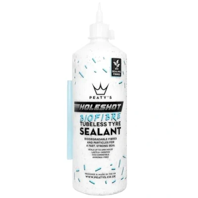 Image of Peatys Holeshot BioFibre Tubeless Tyre Sealant