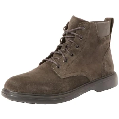Image of Geox Men&#039;s U Ottavio Ankle Boot, Mud, 9 UK