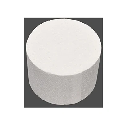 Image of Steellwingsf 4/6/8inch Round Styrofoam Foam Cake Dummy Sugarcraft Flower Decor Practice Model