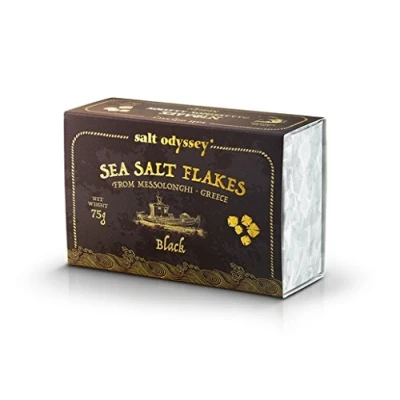 Image of Salt Odyssey Sea Flakes Black 75 g, Pack of 3
