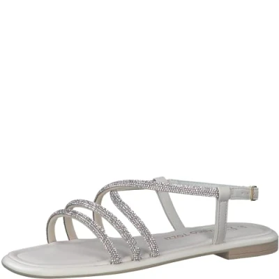 Image of MARCO TOZZI Women&#039; 2 28139 20 Sandal, Pebble Comb, 8 UK