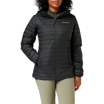 Image of Columbia Women&#039;s Silver Falls Hooded Jacket, Puffer Shark, Size L