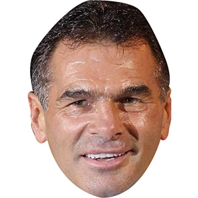 Image of FoxyPrinting Paddy Doherty Tv Star Celebrity Cardboard Party Face Mask Fancy Dress