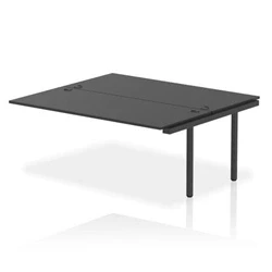 Image of Impulse Bench B2B Ext Kit 1800 Black Frame Office Desk