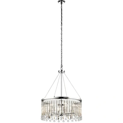 Image of Kichler Piper Pendant Ceiling Light Polished Chrome