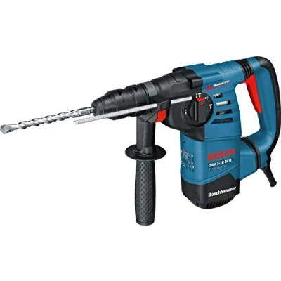 Image of Bosch Professional GBH 3 28 DFR Corded 240 V Rotary Hammer Drill with SDS Plus ,Navy Blue,061124A070