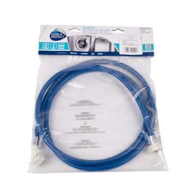 Image of Care + Protect Universal Washing Machine and Dishwasher Cold Water Inlet Hose 1.5m, WRAS approved