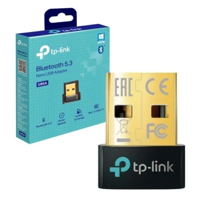 Image of TP Link Nano USB Bluetooth 5.3 Adapter for Multiple Devices, Long Range Dongle/Receiver Win 11/10/8.1/7, Plug and Play (UB5A)