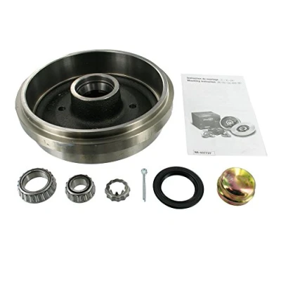Image of 31211110115, 31212634104 Brake Drum SKF VKBD 0148 with integrated wheel bearing 211mm VOLKSWAGEN: Scirocco II, Polo III Hatchback, GOLF 2