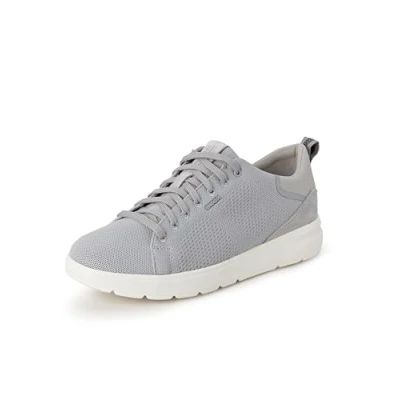 Image of Geox U Spherica Ec4 Sneaker, Lt Grey, 6.5 UK