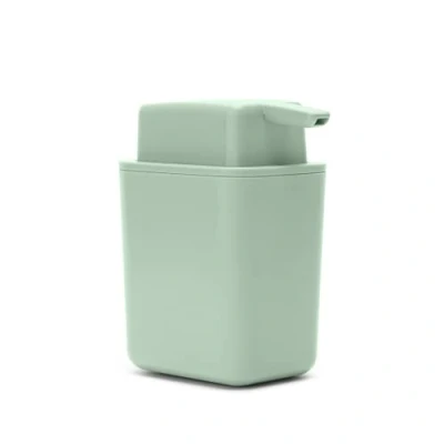 Image of Brabantia Sinkside Soap Dispenser Non Dripping Pump Slip &amp; Scratch Large Refill Opening Corrosion Resistant Dishwasher Safe Kitchen Accessory Jade Green 200 ml