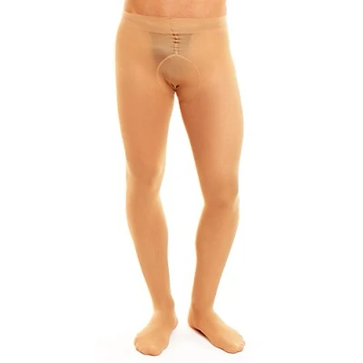 Image of GLAMORY Men&#039;s 40 Support Tights Sports Leggings, Complexion, M Große Größen
