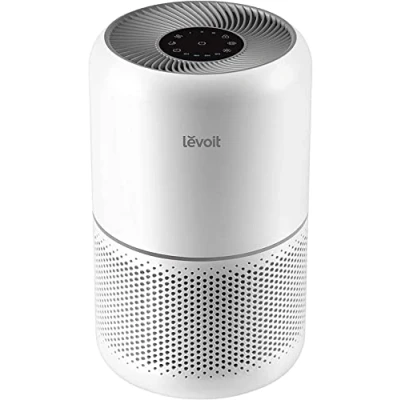 Image of Levoit Air Purifier for Home Bedroom with HEPA &amp; Carbon Filters CADR 187 m3/h, 80m², removes Pollen Allergies Dust Smoke, Cleaner Timer, Quiet 24dB Sleep Mode, Frenshener, Core 300