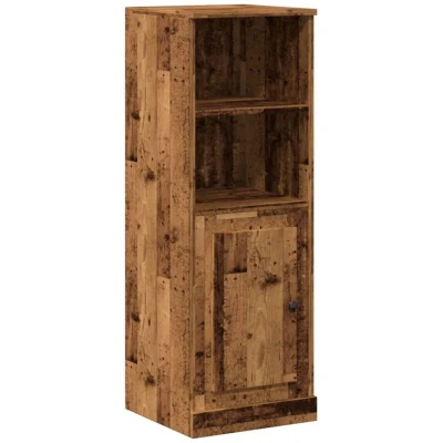 Image of vidaXL Highboard Old Wood 36x35.5x103.5 cm Engineered