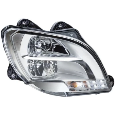 Image of 1857531 Headlights HELLA 1LX 010 116 801 Right H1, LED, P21W FF, Halogen 24V for left hand traffic