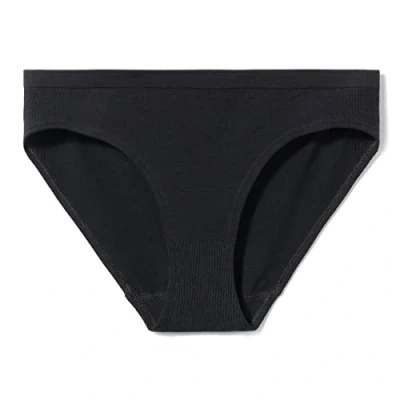 Image of Smartwool Intraknit Women&#039;s Bikini Boxed Wool Size S, Soft and Breathable Underwear for Comfort During Running