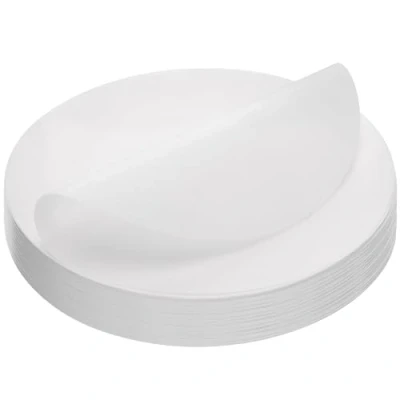 Image of ZEONHAK 400 PCS 26cm/10 Inch Baking Parchment Paper, Round Cake Tin Liners, White Paper Circles for Dutch Oven