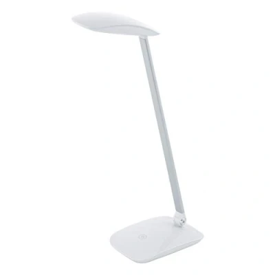 Image of Eglo Lighting Cajero Led Desk Task Lamp White 4 Step Dimming
