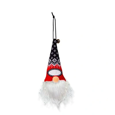 Image of History &amp; Heraldry Light Up Gonk Pre personalised Christmas Hanging Decoration Blank Blue/Red 269860003