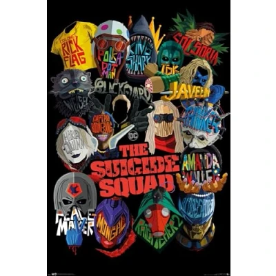 Image of GB eye DC Comics Suicide Squad Icons 61 x 91.5cm Maxi Poster