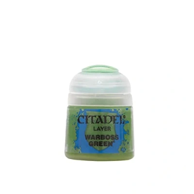 Image of Games Workshop Citadel Colour Layer: Warboss Green (12ml) Paint
