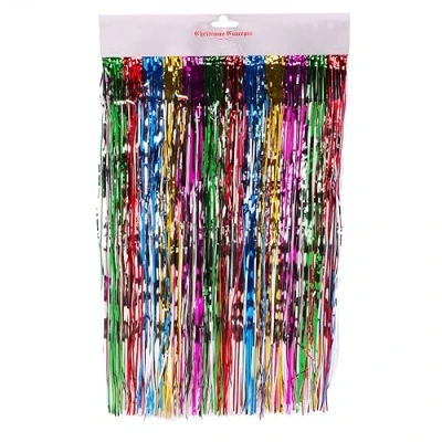 Image of Christmas Concepts® Shiny Lametta Tree Decorations (Multicoloured)