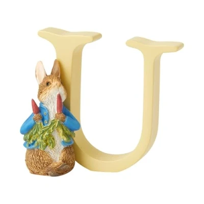 Image of Beatrix Potter U Peter Rabbit With Radishes Ornamental Letter
