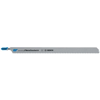 Image of Bosch 3x PRO Metal Sandwich precise T1018AFP Jigsaw Blade (for sandwich, Length 250 mm, Professional Accessory Jigsaw)