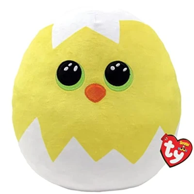 Image of TY Toys Squish a Boo Easter Chick Hatch 31 CM, White/Yellow, 2008722
