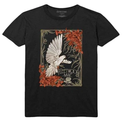 Image of Rock Off officially licensed products Fleetwood Mac Dove T Shirt XL Black