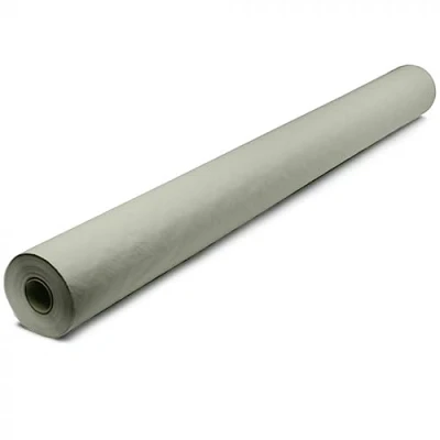 Image of Venuscello® Silver Banquet Roll 25m x 120cm Paper Banqueting Table Cover for Wedding Buffet Dinner Home Large Disposable Cloth