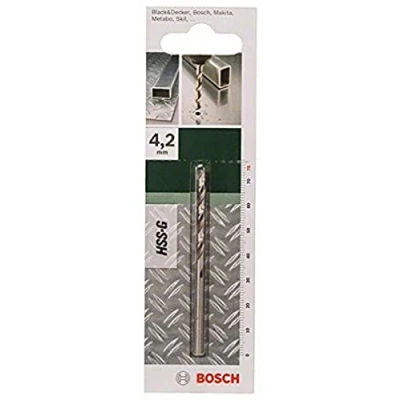 Image of Bosch DIY 2609255042 Metal Drill Bit HSS G 4.2 x 47 75 (1)