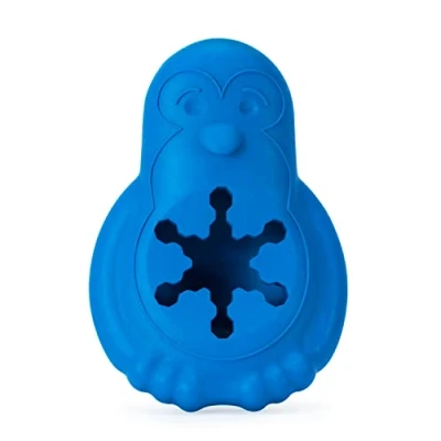 Image of PetSafe Freezable Treat Food Dispensing Chew Toy, Small, Chilly Penguin,Blue, Toy for Dogs of All Breeds