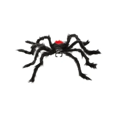 Image of Smiffys Black Widow Spider Prop, 75cm, Halloween Fancy Dress Accessory, Up Party Goods