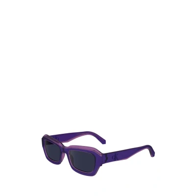 Image of Calvin Klein Jeans Unisex Sunglasses, Size: 52, Purple