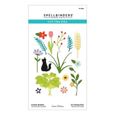 Image of Spellbinders Builder Etched Dies from The Country Garden Collection by Annie Williams, Metal, ONE