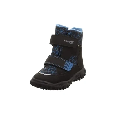 Image of Superfit Boys Husky Warm gefütterte Gore Tex Stiefel, Schwarz/Blau 0010