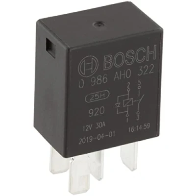 Image of 9098702012 Relay BOSCH 0 986 AH0 322 12V 30A 4 pin connector